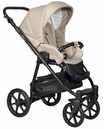 Комбинирана детска количка 3в1 Baby Giggle - Broco, бежова - 3