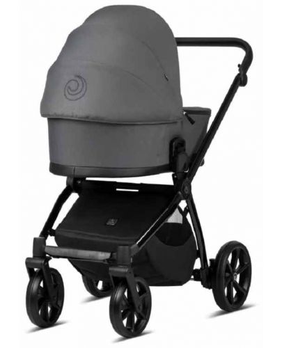 Комбинирана бебешка количка 2 в 1 Tutis - Mio Plus, Graphite - 3