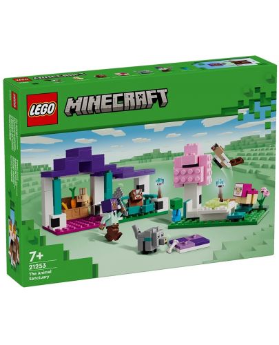 Конструктор LEGO Minecraft - Заслон за животни (21253) - 1
