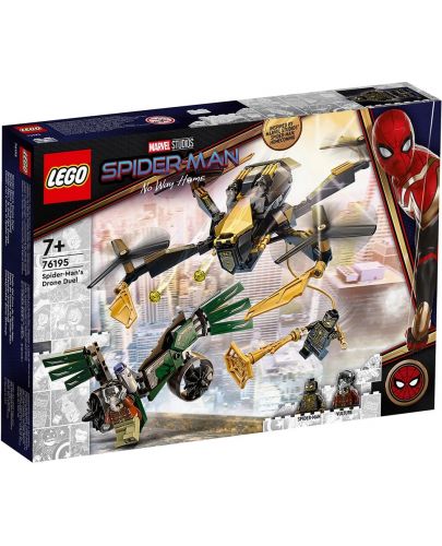 Конструктор Lego Marvel Super Heroes - Гориво за дрона на Spider-Man (76195) - 1