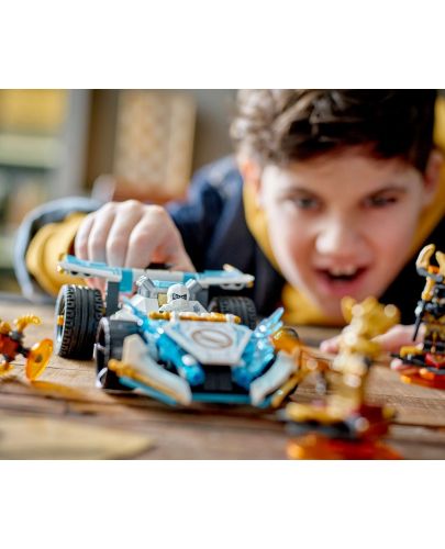 Конструктор LEGO Ninjago - Драконовата спинджицу кола на Зейн (71791) - 10