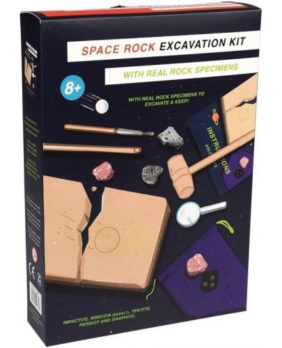Комплект за разкопки Rex London - Космически скали - 2