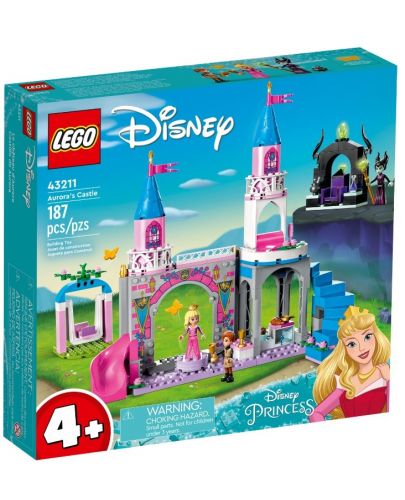 Конструктор LEGO Disney - Замакът на Аурора (43211) - 1
