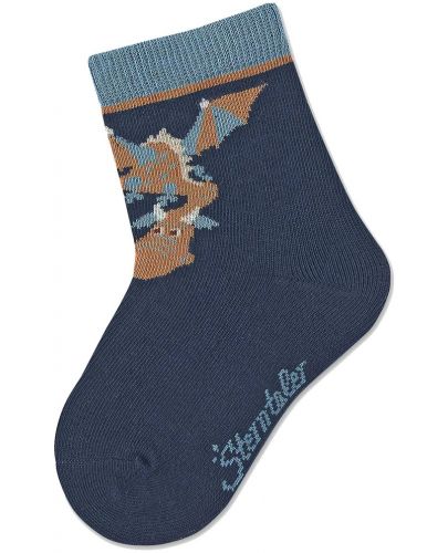 Комплект детски чорапи Sterntaler - За момче, 17/18 размер, 6-12 месеца, 3 чифта - 6