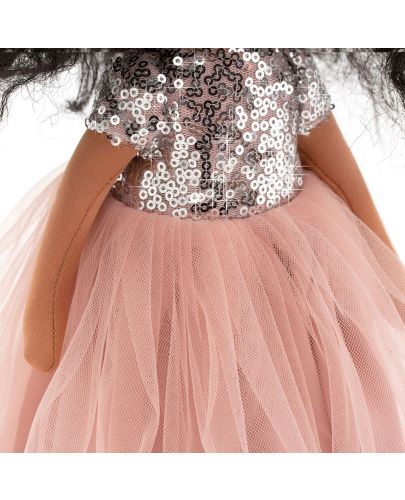 Комплект дрехи за кукла Orange Toys Sweet Sisters - Розова рокля с пайети - 3