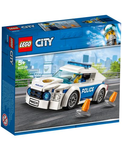 Конструктор Lego City - Полицейска патрулна кола (60239) - 1