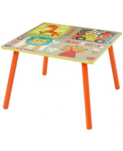 Комплект детска маса с 2 столчета Ginger Home - Safari - 4