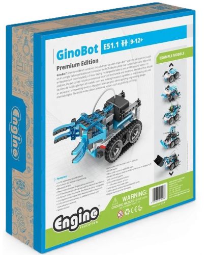 Конструктор Engino - Premium Edition, GinoBot - 1