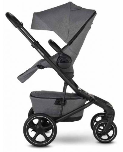 Комбинирана бебешка количка 2 в 1 Easywalker - Jimmey, Iris Grey - 4