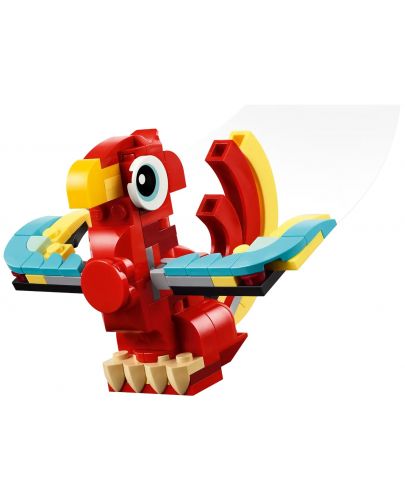 Конструктор LEGO Creator 3 в 1 - Червен дракон (31145) - 5