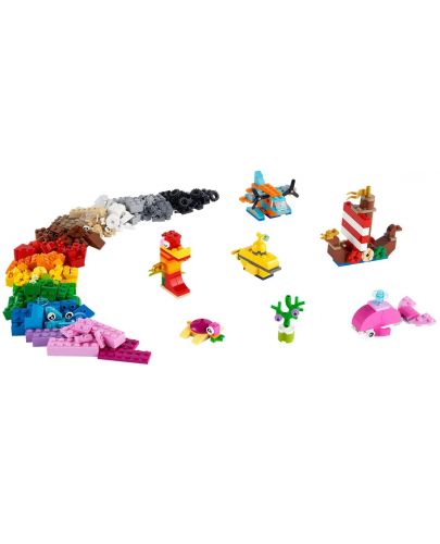Конструктор Lego Classsic - Творчески забавления в океана (11018) - 2
