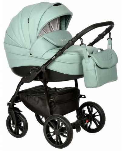 Комбинирана детска количка 3в1 Baby Giggle - Indigo Special, зелена - 1