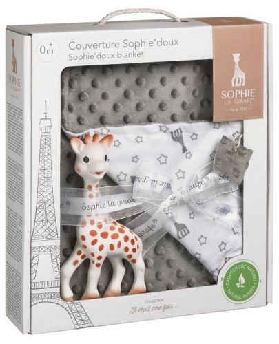 Комплект одеяло и играчка Sophie la Girafe - 3