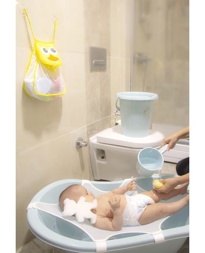 Комплект за къпане BabyJem - Син, 5 части - 5