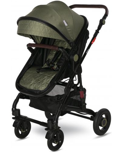 Комбинирана детска количка Lorelli - Alba Premium Set, Loden Green - 6