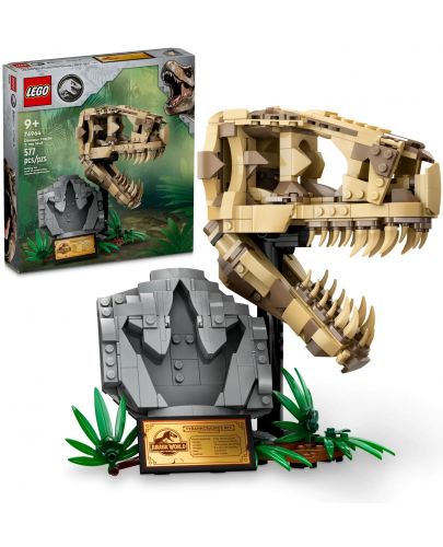 Конструктор LEGO Jurassic World - Череп на тиранозавър рекс (76964) - 8