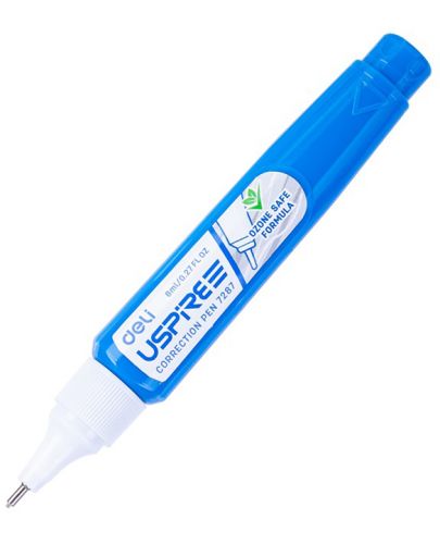 Коректор писалка Deli Uspire - E7287, 8 ml, метален връх - 2