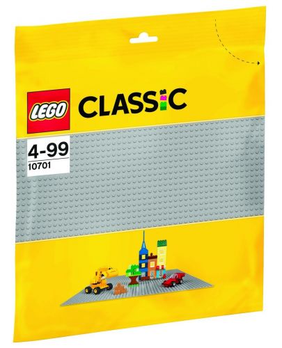 Конструктор Lego Classic - Сива основа с размери 38 х 38 cm (10701) - 1