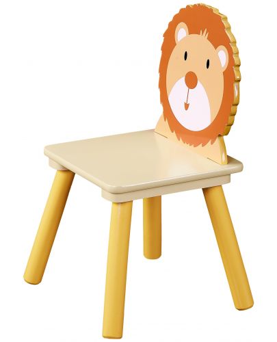 Комплект детска маса с 2 столчета Ginger Home - Animals - 4