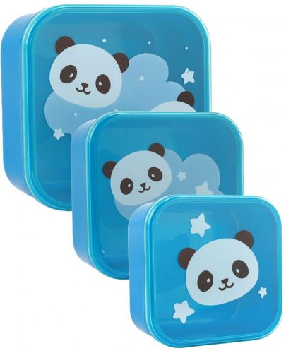 Комплект кутии за храна I-Total Panda - 3 броя - 1
