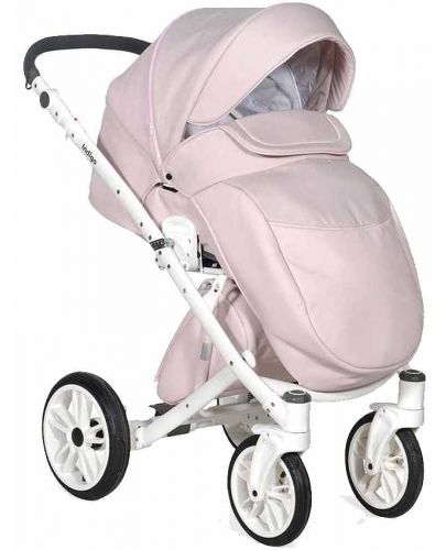 Комбинирана детска количка 2в1 Baby Giggle - Porto, розова - 2