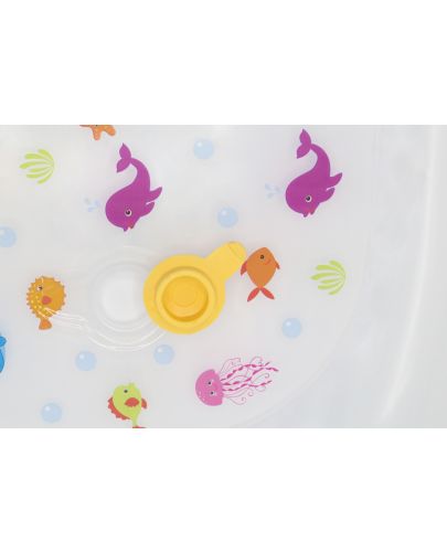 Комплект за къпане от 6 части BabyJem - Бял - 4