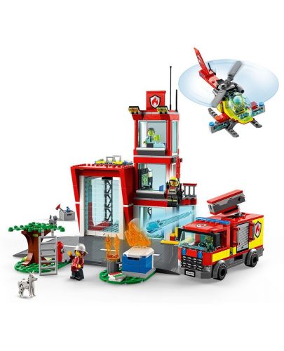 Конструктор Lego City - Пожарникарска станция (60320) - 2