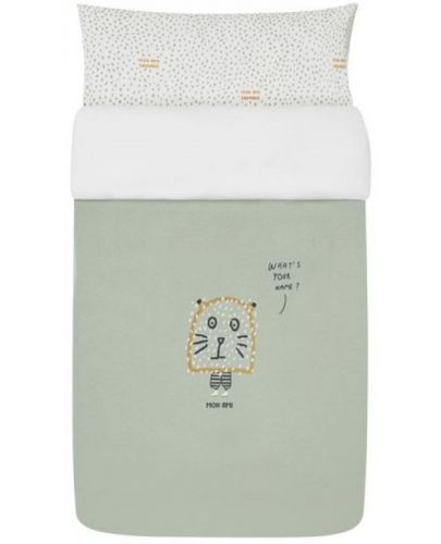 Комплект детски чаршафи Baby Clic - Sauvage, 60 х 120 cm - 1