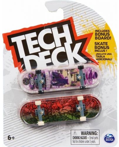 Комплект скейтборди за пръсти Tech Deck - Real, 2 броя - 1
