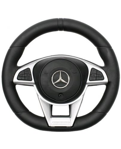 Кола за яздене Baby Mix - Mercedes Benz AMG C63 Coupe, синя - 3