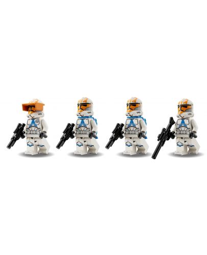 Конструктор LEGO Star Wars - Боен пакет, Клонинг щурмовак на Асока от 332 легион (75359) - 6