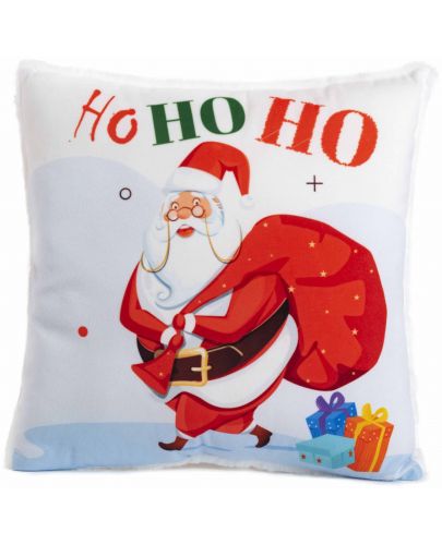 Коледна възглавничка с Дядо Коледа Амек Тойс - Ho-ho-ho - 1