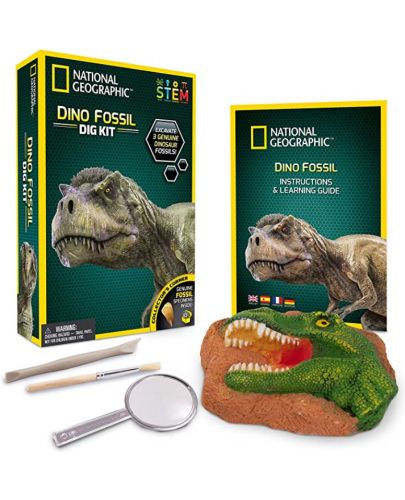 Комплект National Geographic Dig Science - Фосил от динозавър - 1
