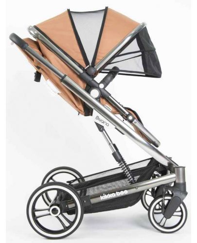Комбинирана бебешка количка 2 в 1 KikkaBoo - Divaina, Brown - 8