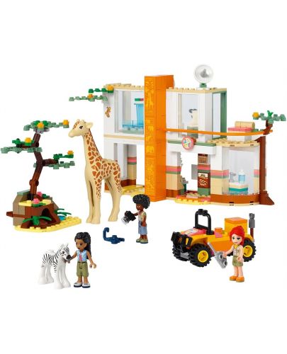 Конструктор Lego Friends - Лагера за диви животни на Mia (41717) - 3