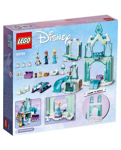 Конструктор Lego Disney Princess - Замръзналото кралство на Анна и Елза (43194) - 2