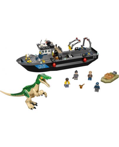 Конструктор Lego Jurassic World - Бягство с кораб на Барионикс (76942) - 4