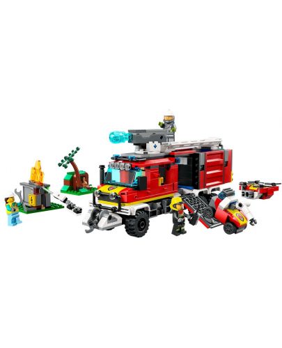 Конструктор LEGO City - Камион на пожарната команда (60374) - 3