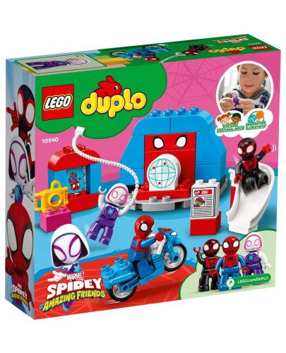 Конструктор Lego Duplo Super Heroes - Главната квартира на Spider-Man (10940) - 2