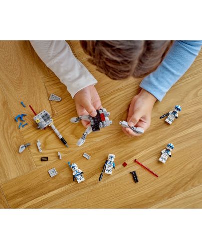 Конструктор LEGO Star Wars - Боен пакет клонинг щурмоваци от 501 (75345) - 4