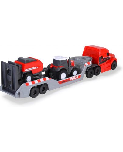 Kомплект Dickie Toys - Транспортен камион с трактор Massey Ferguson - 3