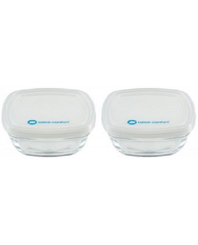 Комплект стъклени купички за съхранение на храна Bebe Confort  - 3