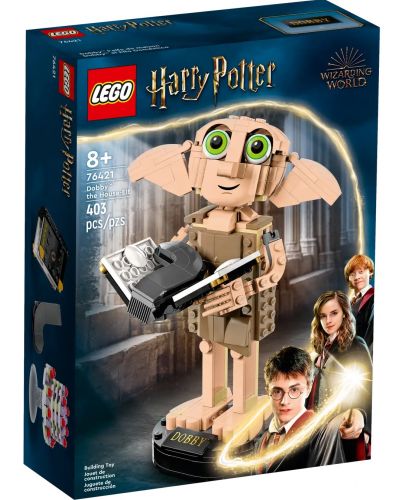 Конструктор LEGO Harry Potter - Домашният дух Доби (76421) - 1
