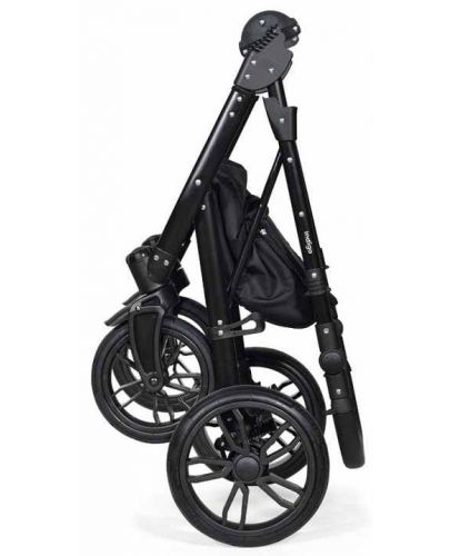 Комбинирана детска количка 2в1 Baby Giggle - Mio, розова - 8