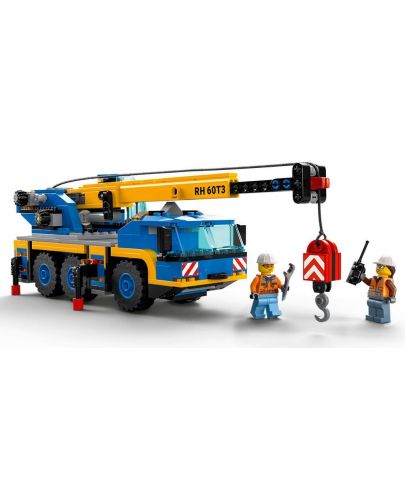 Конструктор Lego City - Подвижен кран (60324) - 5
