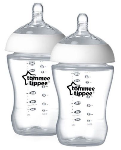 Комплект бебешки шишета Tommee Tippee Ultra - 260 ml, с биберон 1 капка, 2 броя - 2