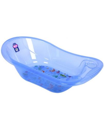 Комплект за къпане от 5 части Sevi Baby - Морски животни, син - 2