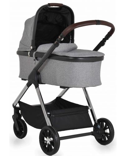 Комбинирана детска количка 3в1 Cangaroo - Empire, светлосив - 2