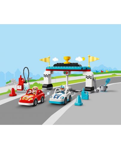 Конструктор Lego Duplo Town - Състезателни коли (10947) - 6