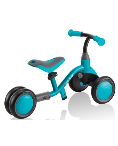 Колело за баланс Globber - Learning bike 3 в 1 Deluxe, синьо/зелено - 2
